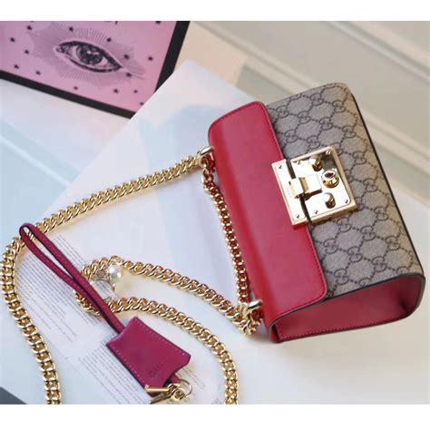 gucci knockoff red bag chain|Gucci knockoff handbags clearance sale.